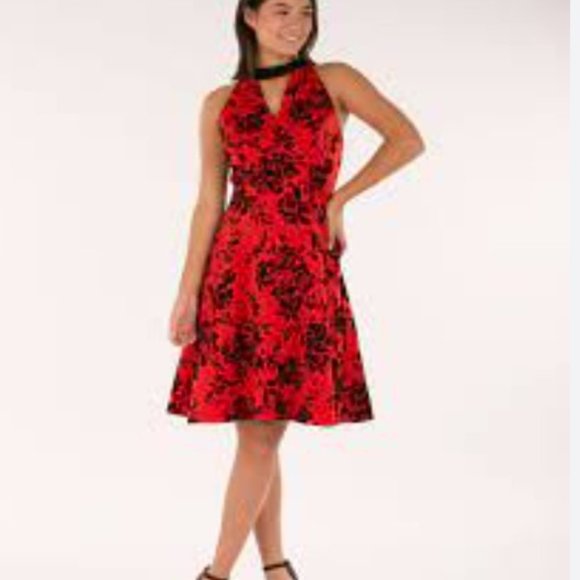 Halter Dress Fit & Flare XS - Picture 3 of 8